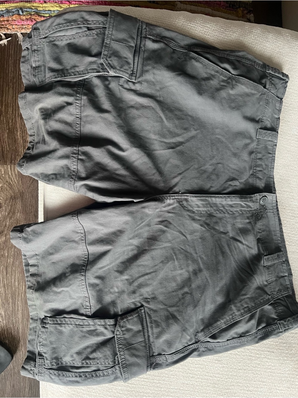 Goodfellow & Co Charcoal Gray Cargo Shorts